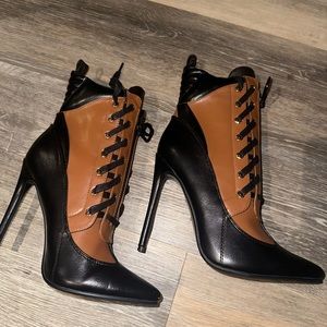 SIZE 8 - Azalea Wang x Dolls Kill - Inherit the Crowd Lace Up Boots